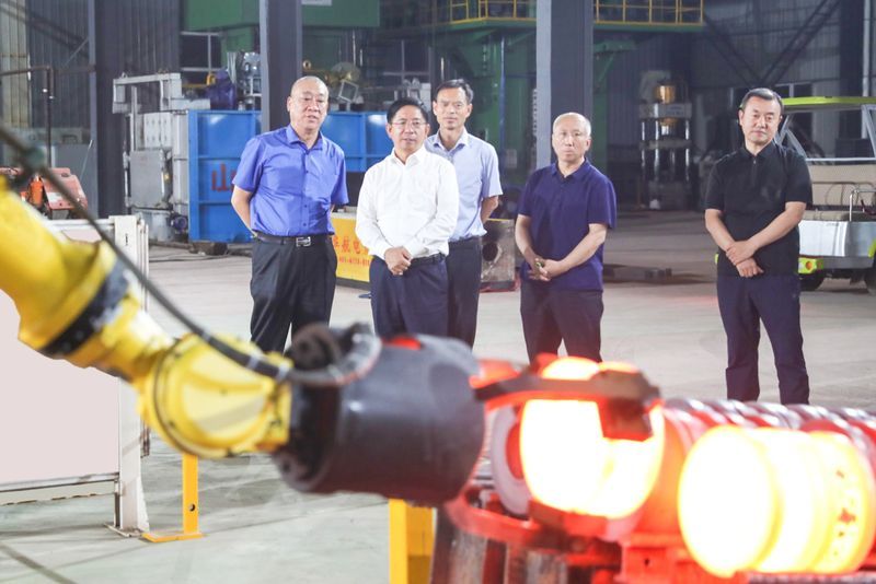  山西省委常委、大同市委書記張吉福一行蒞臨河南礦山考察調(diào)研